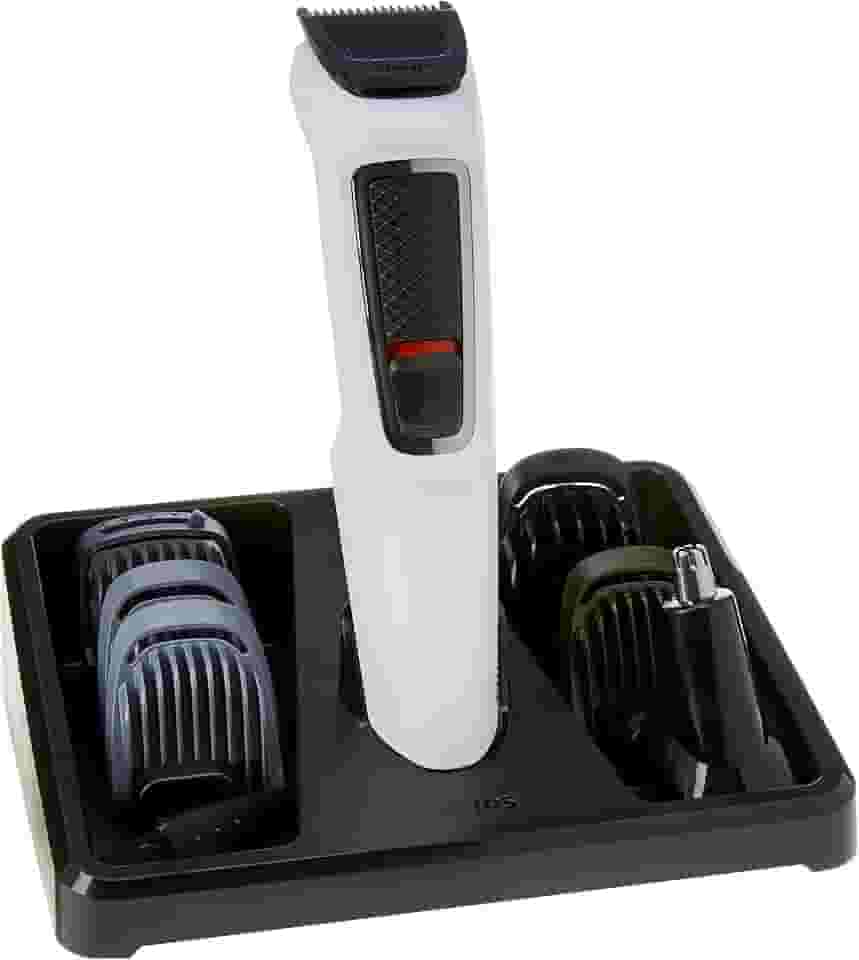 Aparador de Pelos 7 em 1 Philips MG3721/77 Series 3000 Bivolt - Máquina de barba com 7 Acessórios