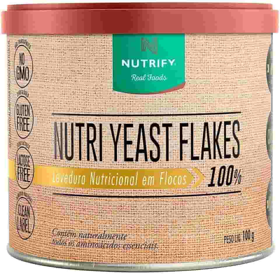 Nutrify - Levedura em Flocos Nutri Yeast Flakes - 100g - Neutro