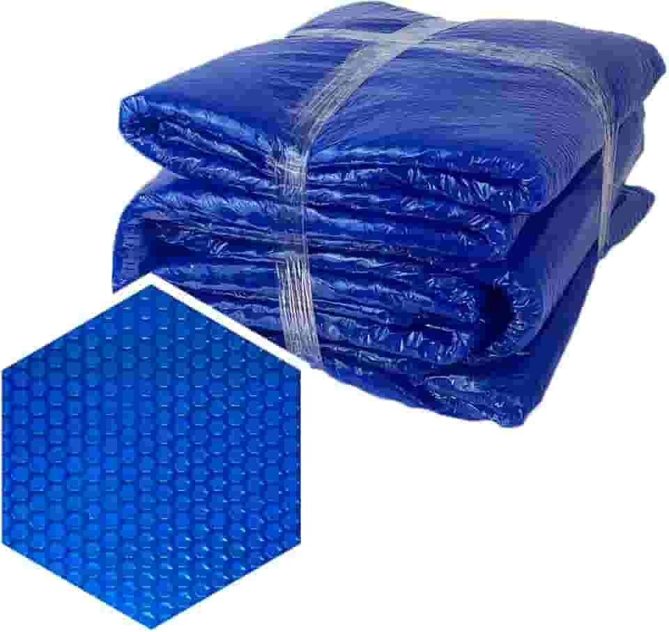 Capa Manta Térmica Para Piscina 5 x 2,5m Proteção Uv 300 Micras Azul Induplas