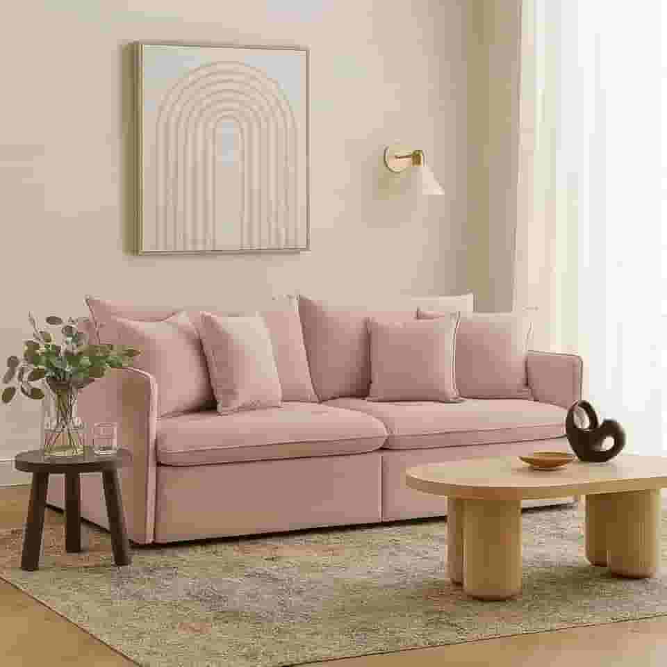 Sofá Cama Retrátil Reclinável 160 Sued Com Molas Ensacadas Super Conforto Para Sua Sala