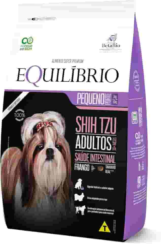 Ração Cães Equilibrio Cães Raças Pequenas Adulto Shih Tzu Frango 7 5Kg
