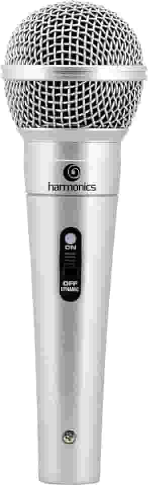 Microfone Dinâmico Supercardióide Cabo 4, 5M Mdc201 Prata Harmonics, Harmonics, Mdc201