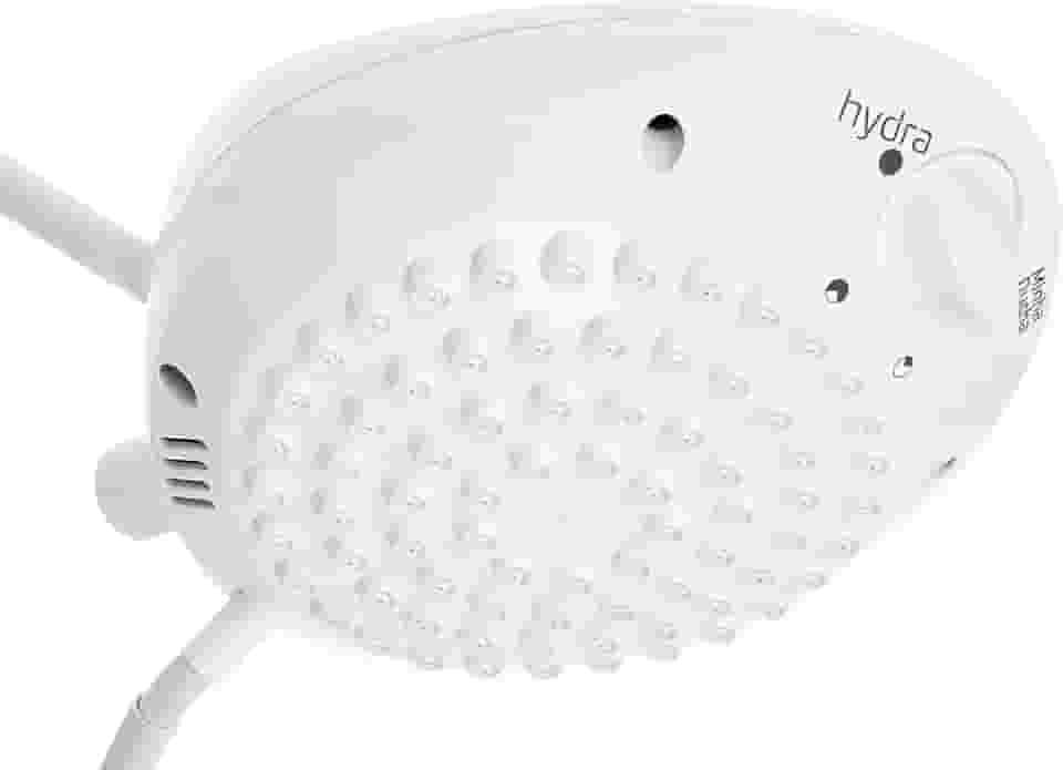 Hydra Chuveiro Elétrico Branco Minha Ducha 4T, 6200W 220V