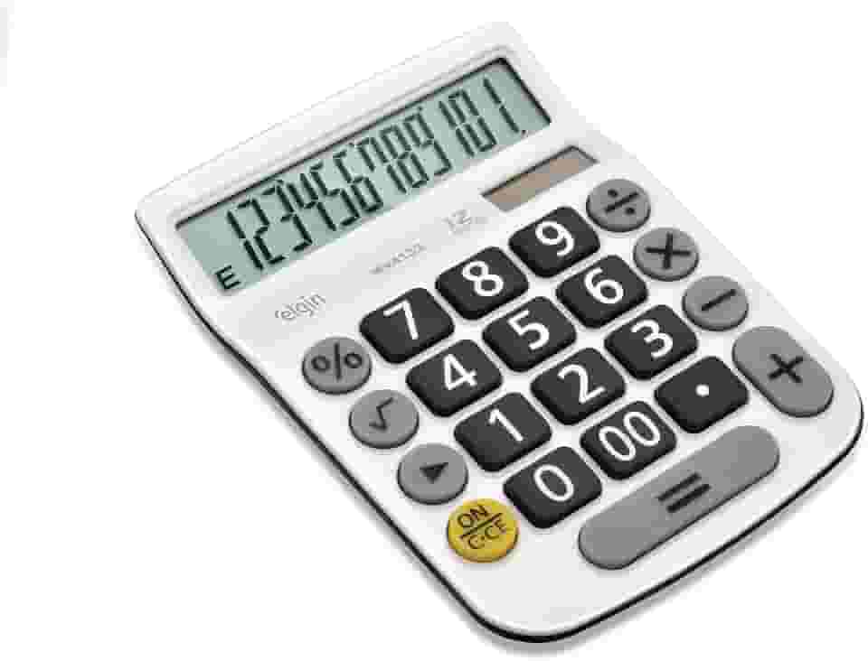 Calculadora de Mesa 12 Dígitos MV 4132 Elgin