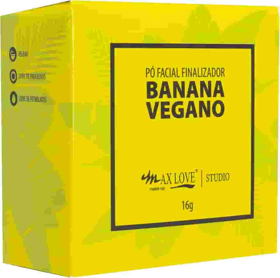 MAXLOVE Pó Solto Banana - Vegano 1 Max Love