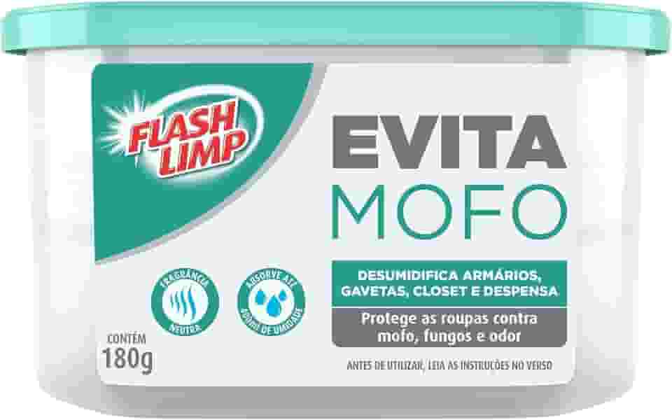 Flash Limp - Evita Mofo Para Armários Guarda Roupa 180g - AMO1881