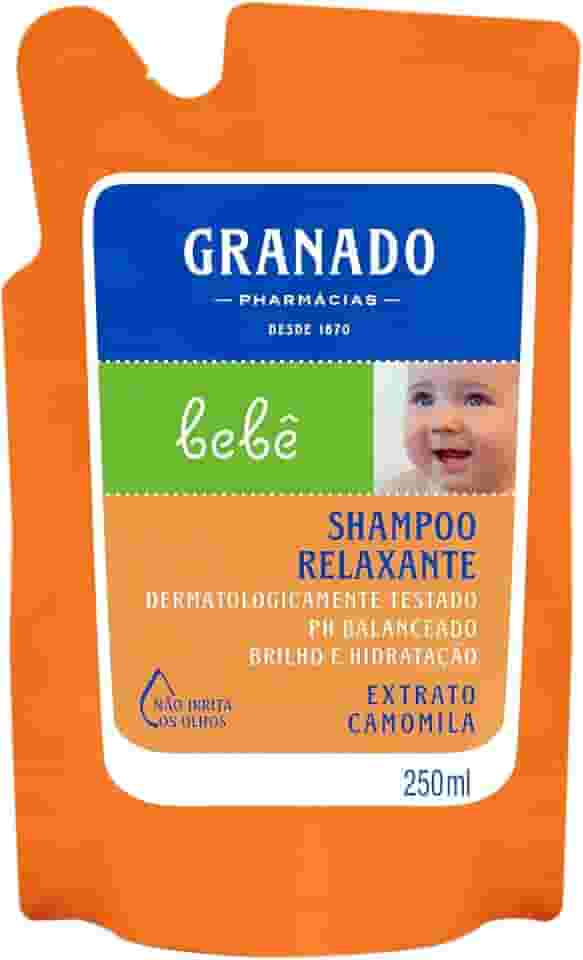 Granado Refil Shampoo Bebê, Camomila, 250ml
