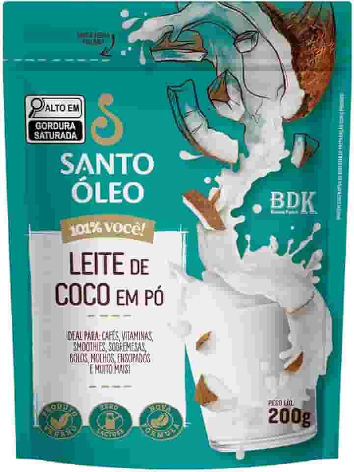 Leite de Coco em Pó - 200G - Santo Óleo, Santo Oleo