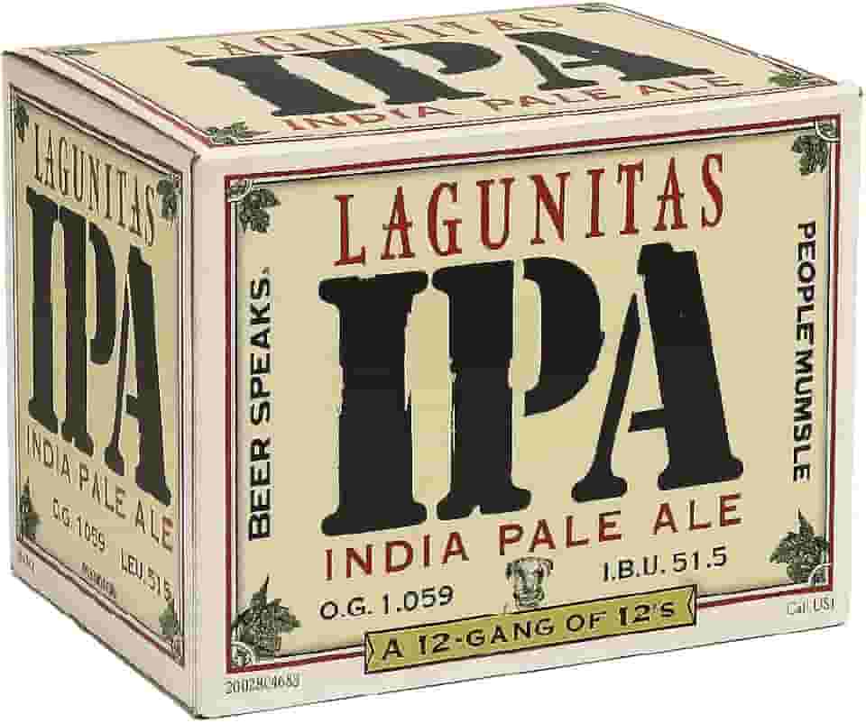 Lagunitas Cerveja IPA, Pack 12 Long Neck 355ml