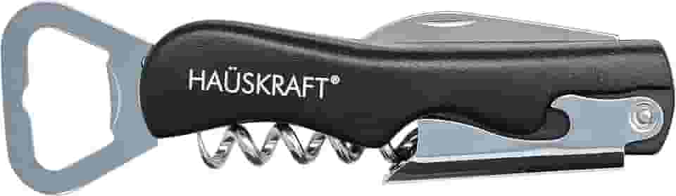 Saca Rolhas E Abridor Multiuso Haüskraft Preto