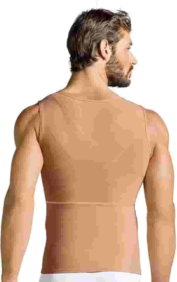 Cinta Modeladora Masculina Colete Redutor Postura Bodyshaper Slim Fitness