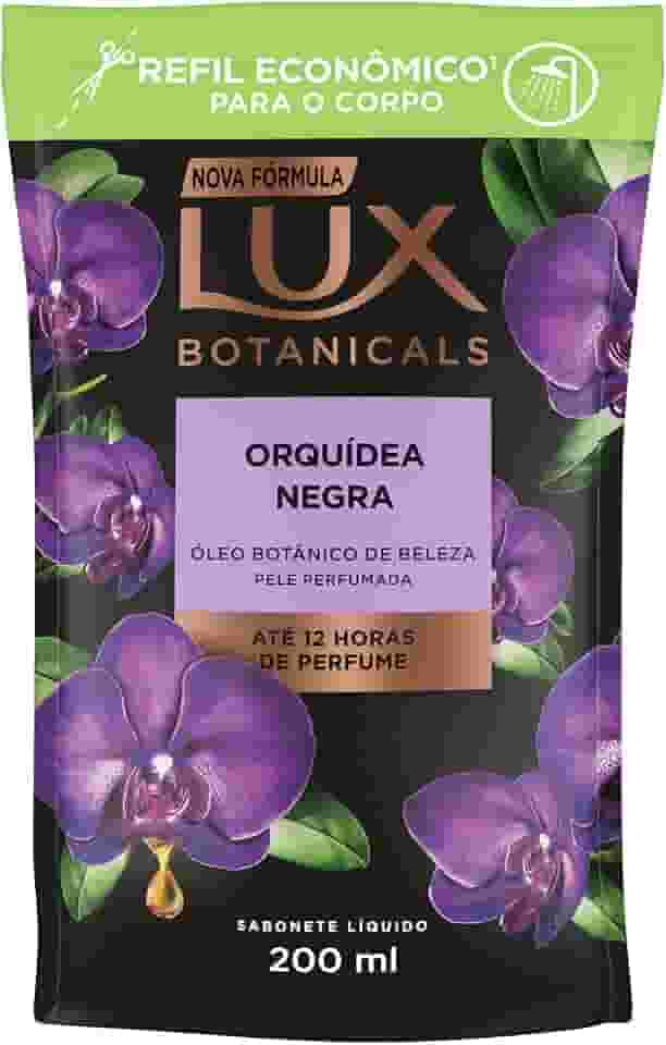 Sabonete Liquido Lux Botanicals Orquidea Negra 200ml Refil