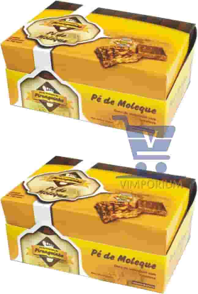 2 Caixas Do Legítimo Pé De Moleque De Piranguinho