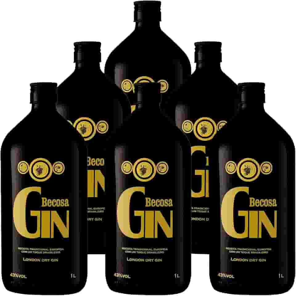 Gin Nacional Becosa London Dry 1l 6 Unidades