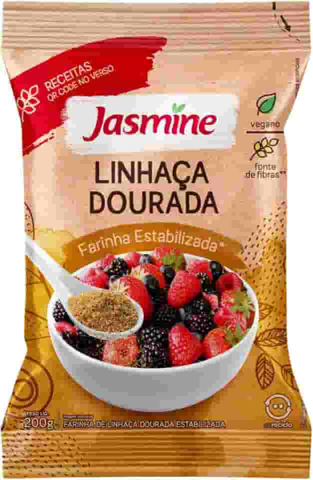 Jasmine Farinha de Linhaça Dourada Integral 200g