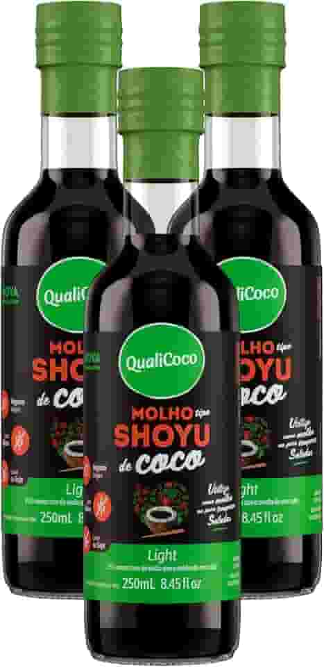 Kit Com 03 - Shoyu de Coco 250mL Qualicoco