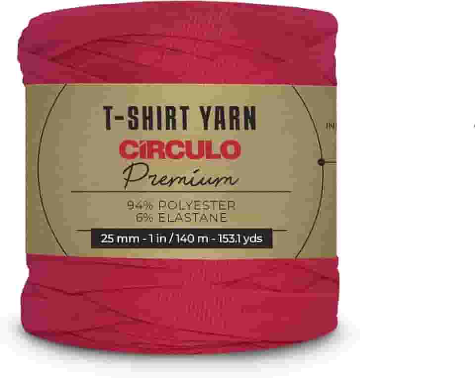 Fio de Malha Premium Circulo - 3748 Rosa Vermelha - 240 metros
