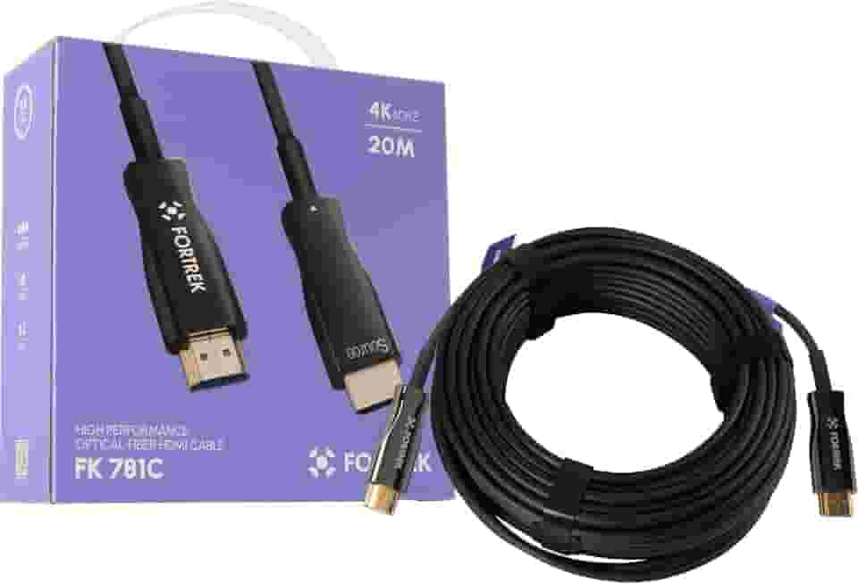 Cabo HDMI Fibra Óptica 4k FK782C 20m Fortrek