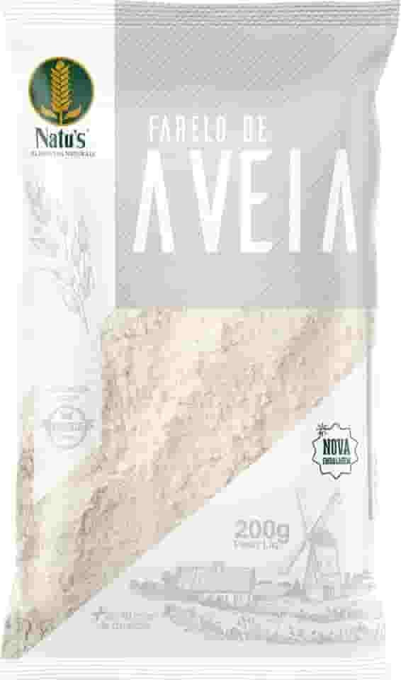 Natu's, Farelo de Avêia, 200 Gramas