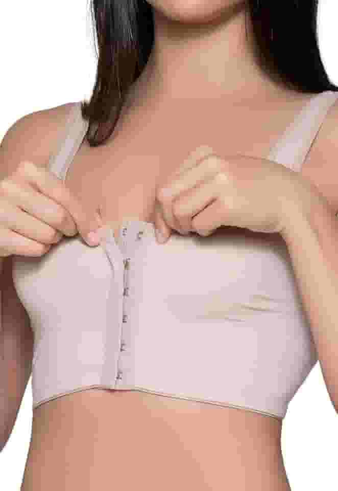 Sutiã Pós-Cirúrgico Anatômico Abertura Frontal Bruvi (1410) Cetinete Power