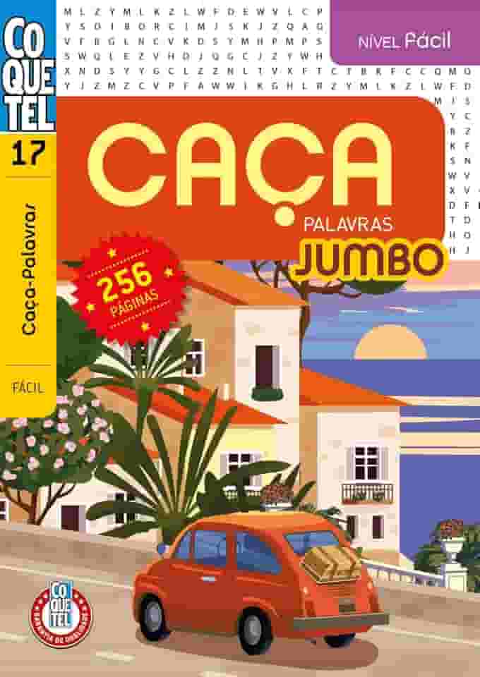 Livro Coquetel Caça-Palavras Jumbo 17: Nivel Fácil
