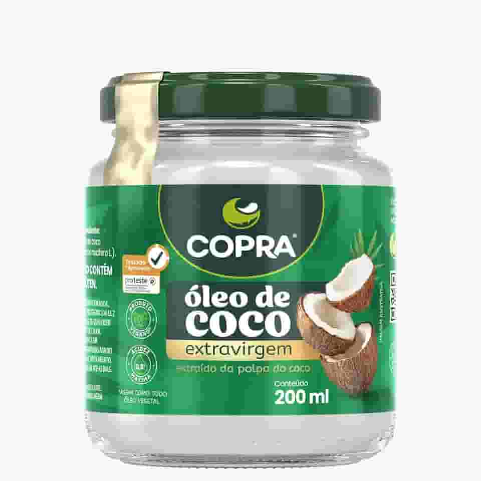 Óleo de Coco Extra Virgem 200ml