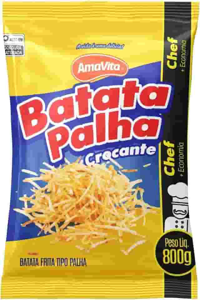 BATATA PALHA 800G AMAVITA