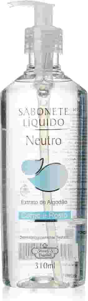 Flores E Vegetais - Sabonete Líquido Flores E Vegetais 310Ml Neutro