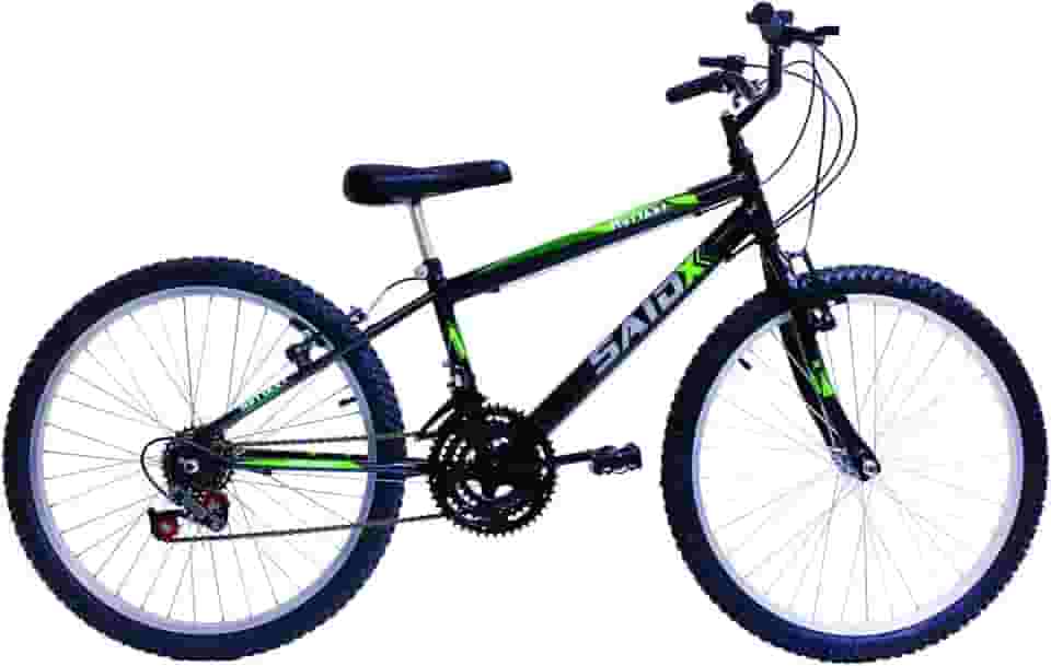 Bicicleta de Passeio Saidx Bike - Aro 24 de 18 Marchas - Freios V Brake