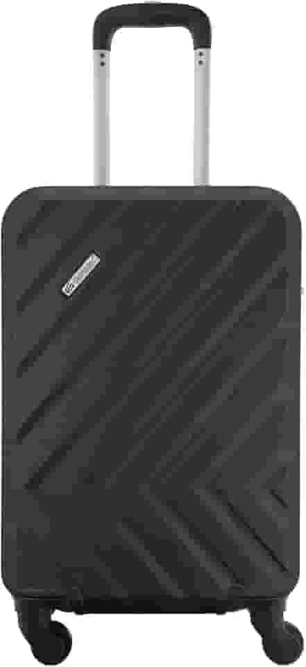 Mala de Bordo 10kg ABS 4 Rodas 360 Cadeado Gladiador Essential D2MB (Preto)