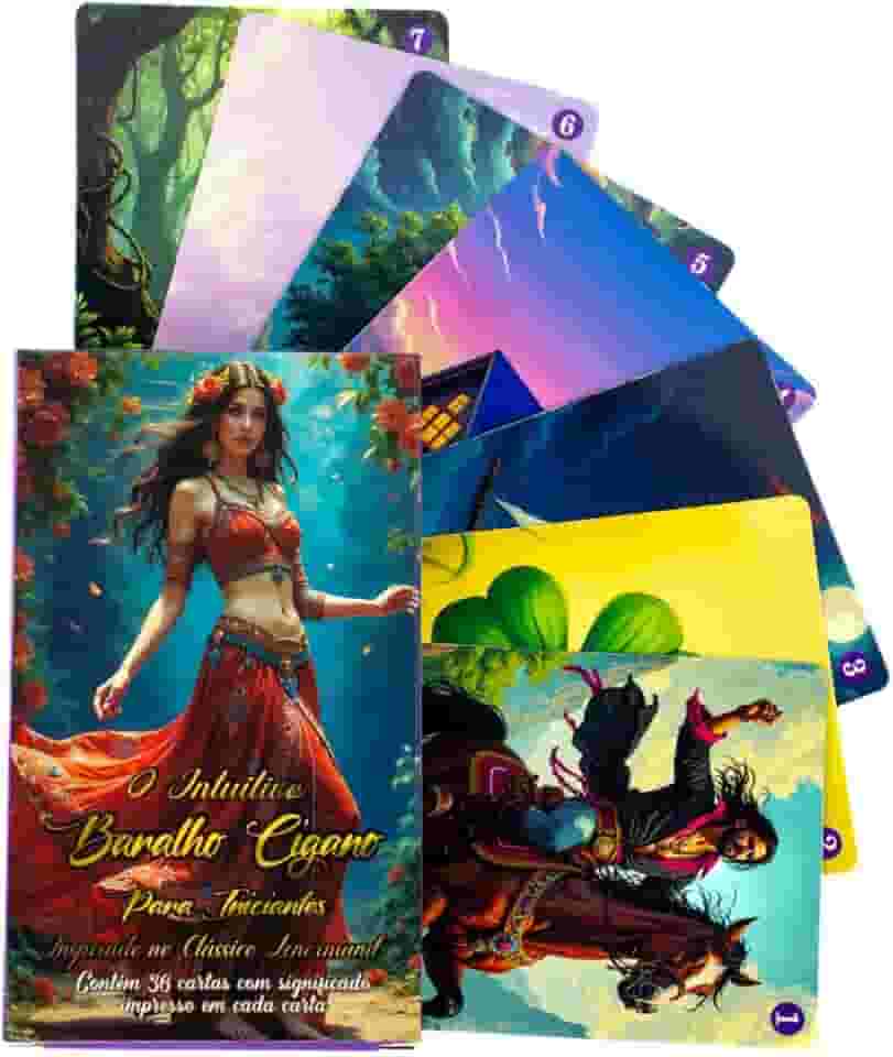 Nome O Intuitivo Baralho Cigano para Iniciantes 36 Cartas Manual