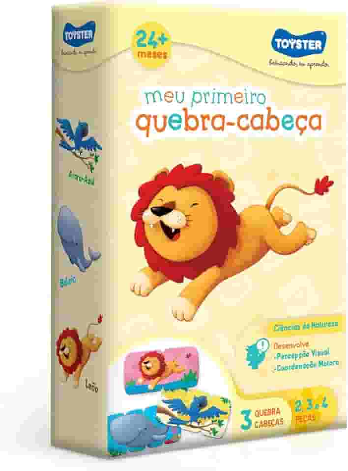 Toyster - Meu Primeiro Quebra-Cabeça - 2,3 e 4 peças