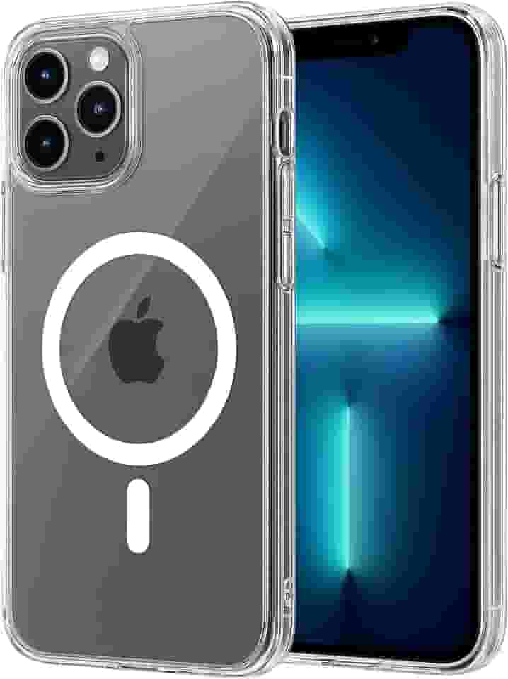 [Capa Mag-safe para iPhone 11 Pro MAX] Capinha Clear Case Magnetica Premium com Proteção de Câmera Compatível com Mag-Safe Transparente Anti-Amarelamento e Resistente a Riscos e Anti Impacto
