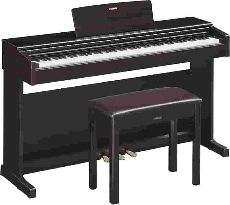 Piano Digital Arius YDP 145 R Marrom 88 Teclas Yamaha