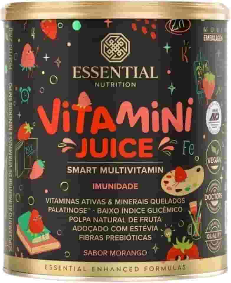 Vitamini Juice sabor Morango - Essential Nutrition