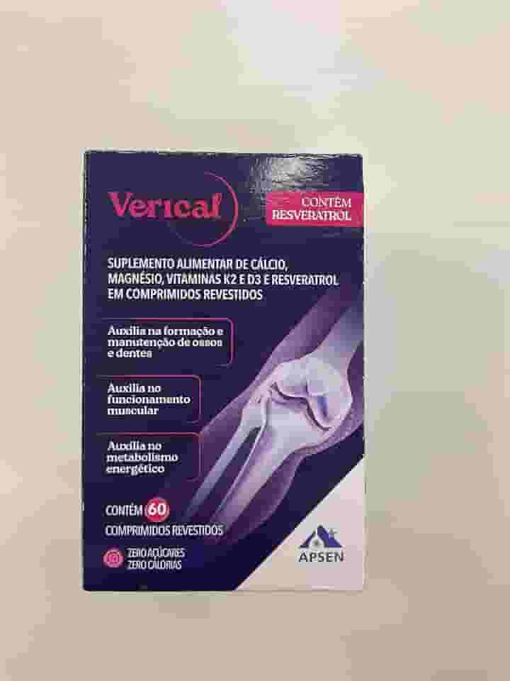 Verical - Cálcio, Magnésio, Vit K2 E D3 + Resveratrol