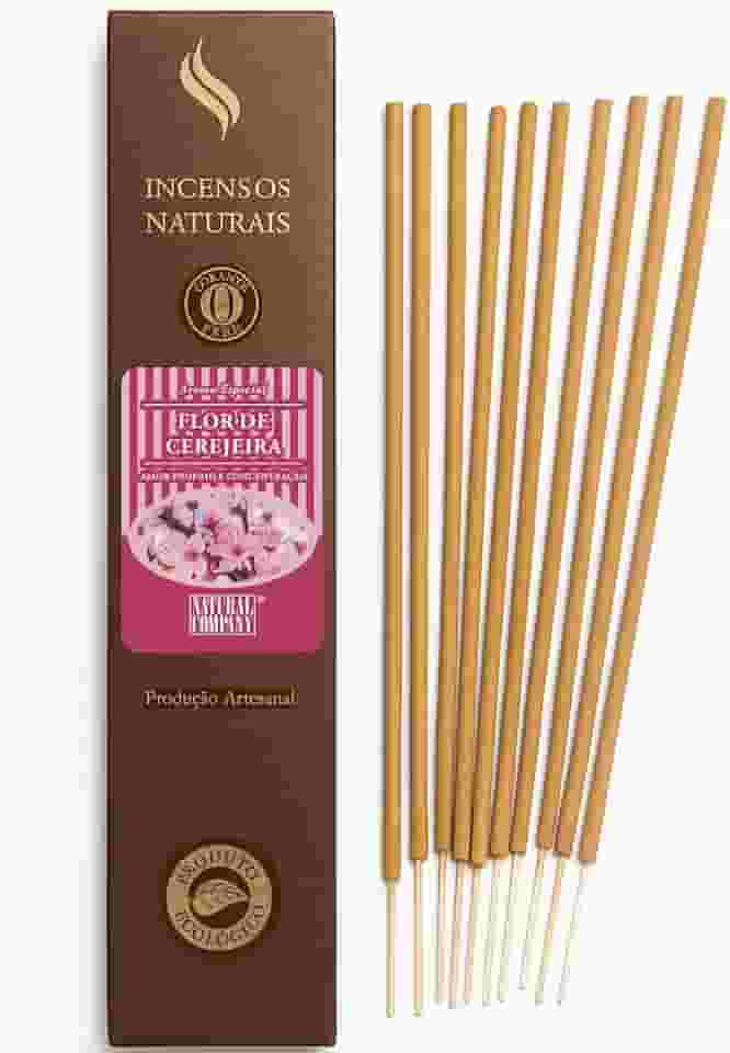 Incenso Natural - Flor de Cerejeira - Amor Próprio e Concentração