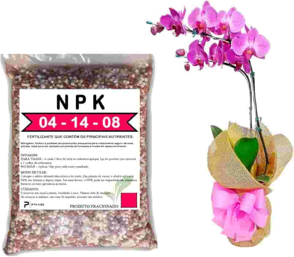 Adubo Fertilizante NPK 04-14-08 | Para floração de orquídeas