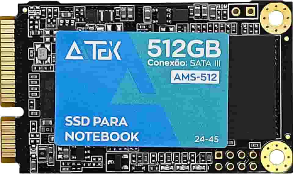 SSD Gamer 2.5 para Notebook SATA III Leitura até 550MB/s e Gravação até 500 MB/s- Alto Desempenho para Jogos e Multitarefas (512, GB)