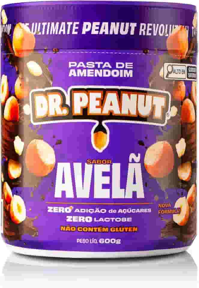 Dr. Peanut Pasta de Amendoim Avelã 600G - Com Whey Protein