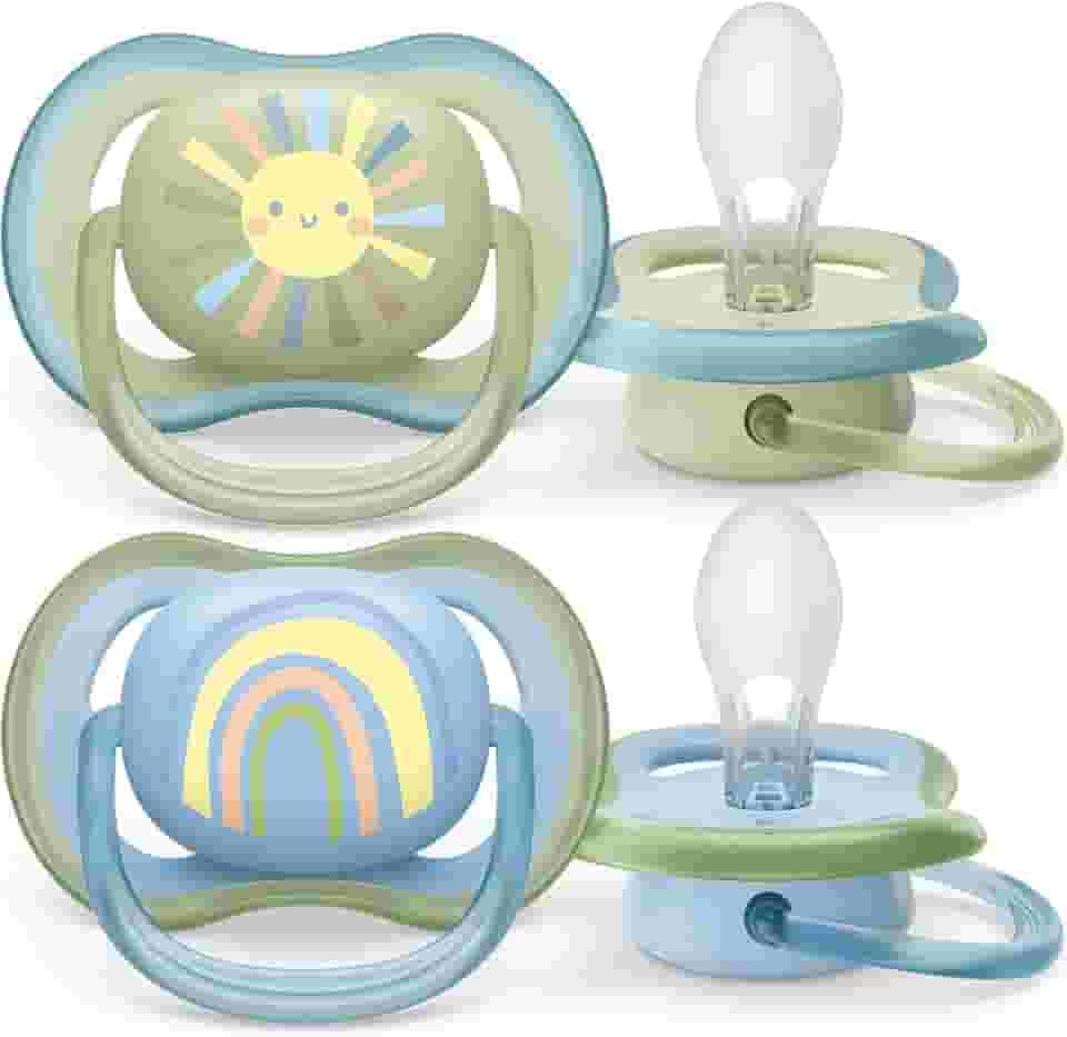 Chupeta Dupla Ultra Air Philips Avent Decorada Recém Nascido 0-6M
