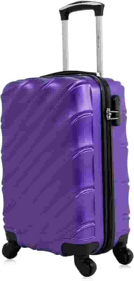 Mala de viagem bordo pequena 10kg Havana Swiss Move Roxa