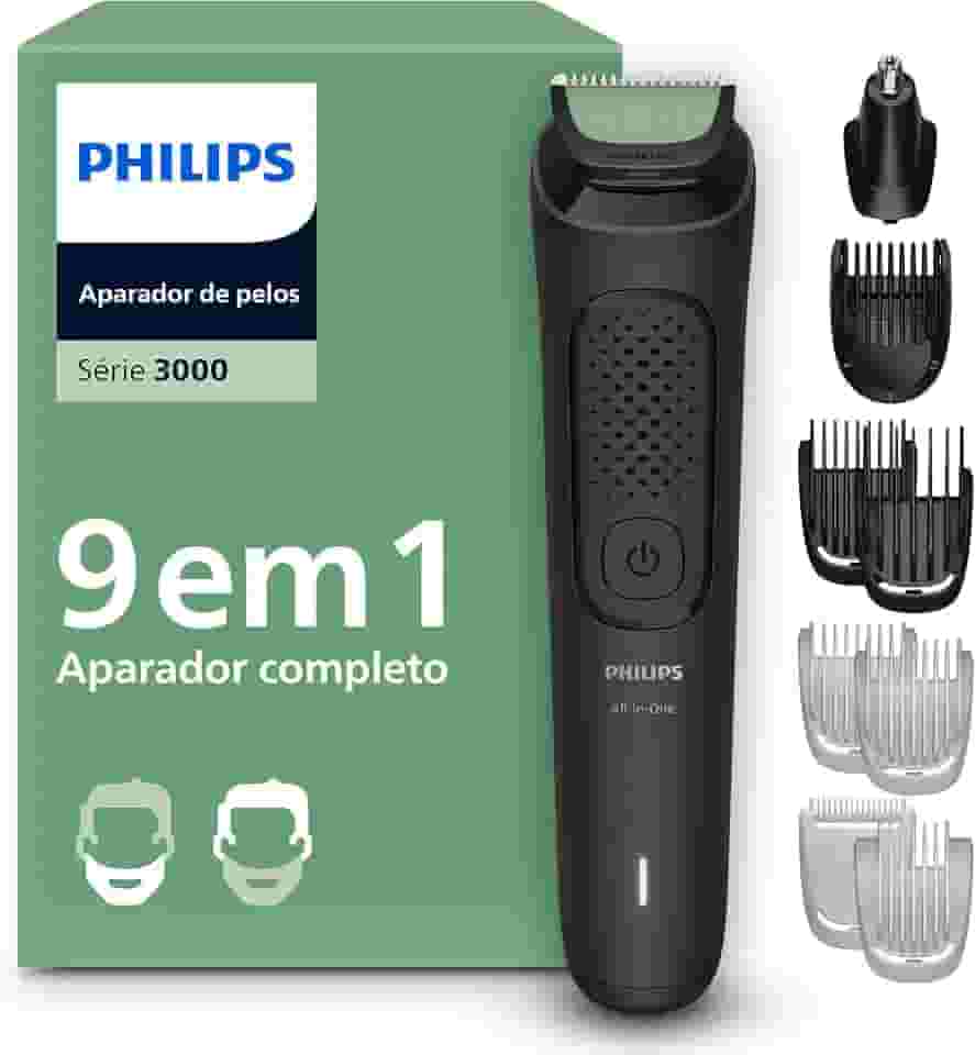 PHILIPS Multigroom Aparador de Pelos 9 em 1, Bivolt - MG3927/15