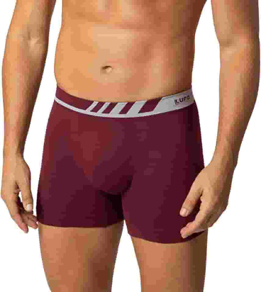 Cueca Boxer Microfibra Lupo Sem Costura Masculino Adulto