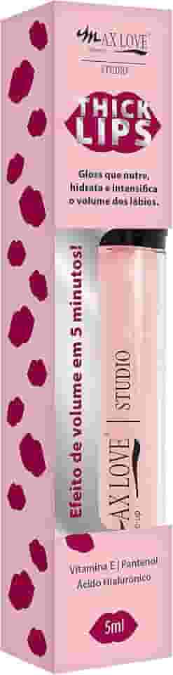 Batom Liquido Thick Lips Cor: 208 - Max Love