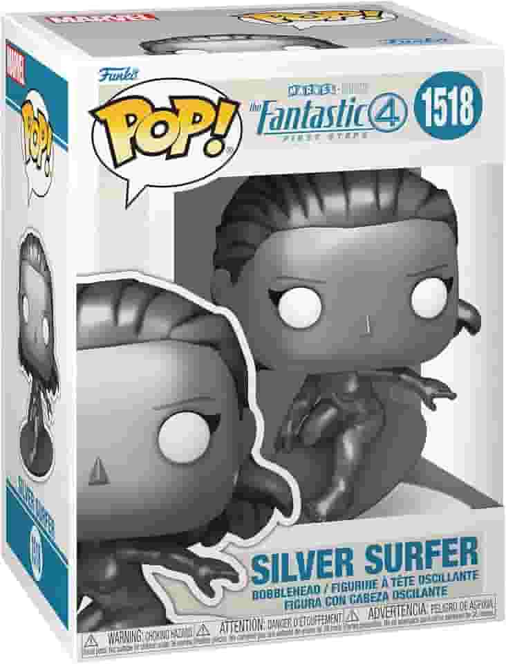 Funko Marvel Quarteto Fantástico - Surfista Prateado