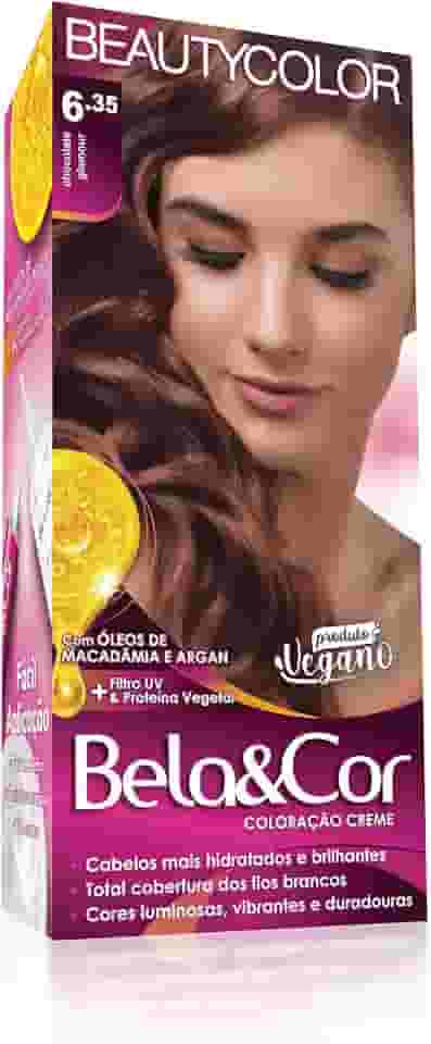 Coloração Bela&Cor - 6.35 Chocolate Glamour