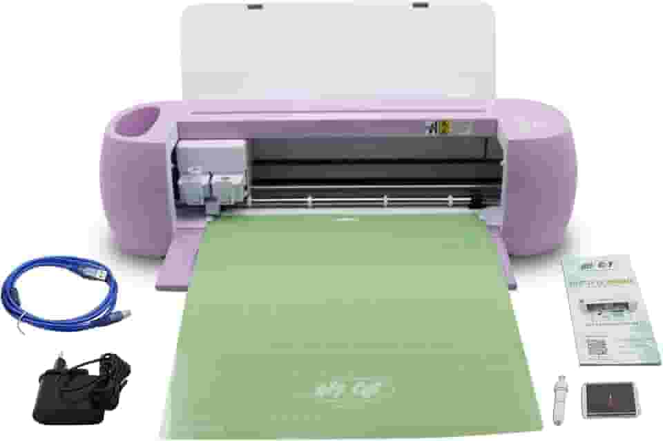 OFF CUT OFF-P3 Rosa – Máquina de Recorte com Bluetooth, Bivolt, Compatível com iOS, Android e Windows. Ideal para Artesanato e DIY. Corta Papel, Vinil, EVA e Mais, 10593.