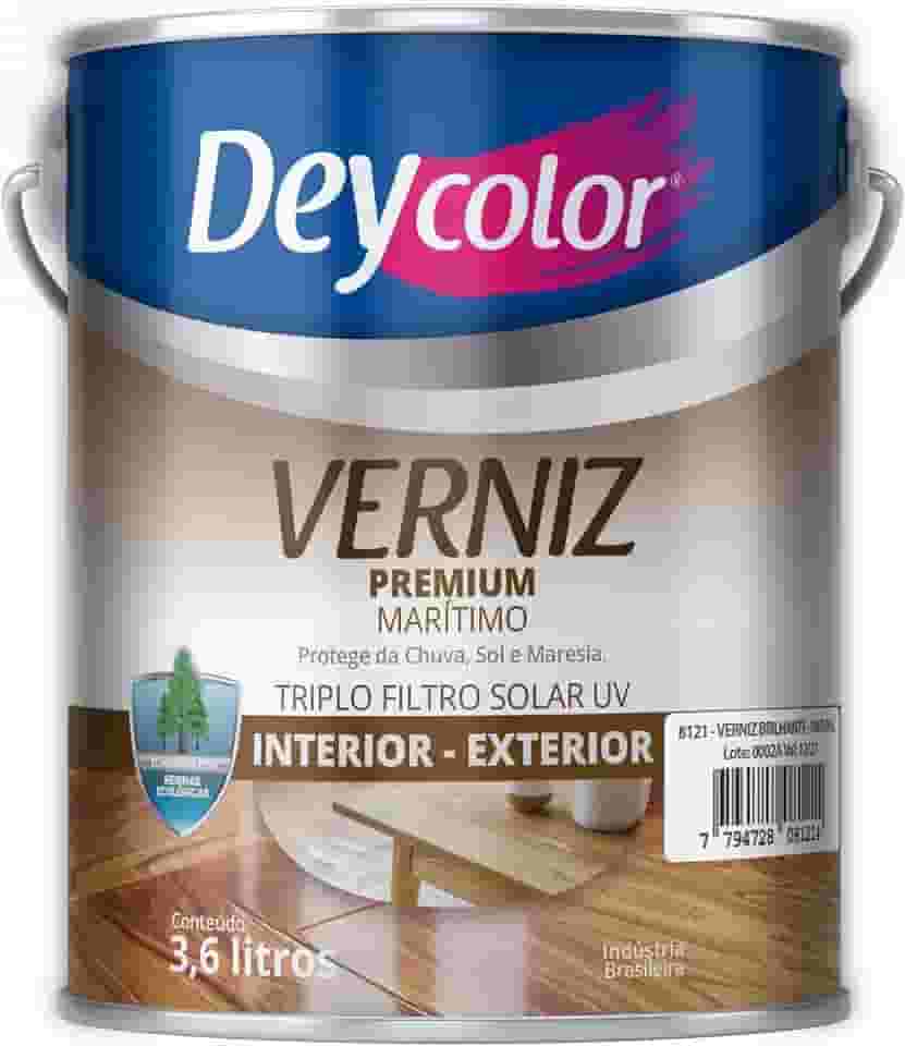 Verniz Premium Brilhante Deycolor 3,6l