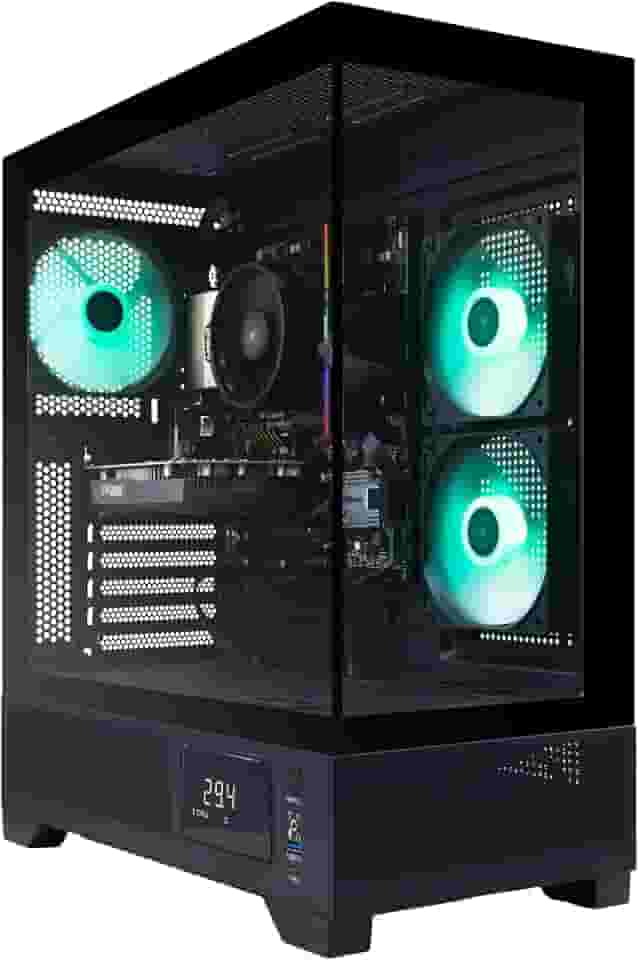 ZOTAC Computador desktop MEK AI-Enhanced Gaming PC - NVIDIA GeForce RTX 3050, AMD Ryzen 5 5500 4.2GHz, 16GB DDR4, 500GB NVME M.2 SSD, 650W 80+ Gold PSU, WiFi 6E, Windows 11 Home